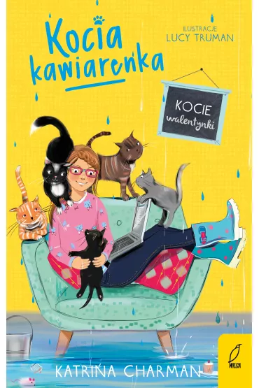 Kocia kawiarenka. Tom 3. Kocie walentynki - Katrina  Charman