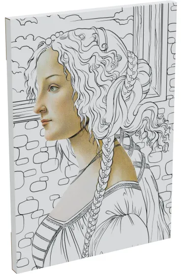 Kolororamka Arts Portret m�odej kobiety