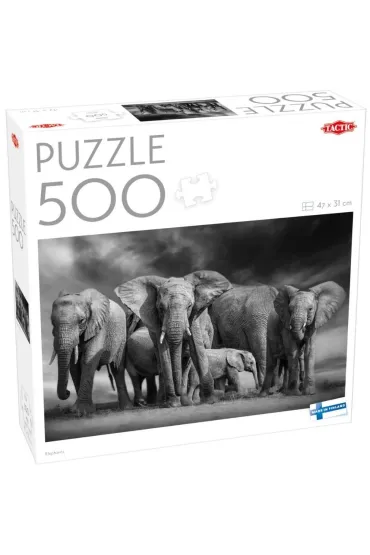 Puzzle 500 el. Elephants Tactic