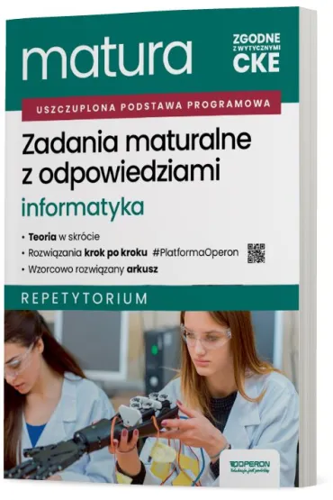 Matura 2026. Informatyka. Zadania maturalne z odpowiedziami. Repetytorium. Zakres rozszerzony - Piotr Dobosiewicz