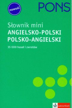 Pons s�ownik mini angielsko-polski polsko-angielski