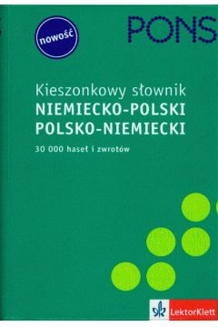 Pons kieszonkowy s�ownik niemiecko-polski polsko-niemiecki