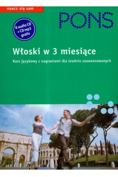 Pons w�oski w 3 miesi�ce z p�yt� CD - Flieger Hanna - Hanna Flieger