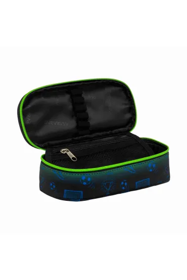 Pi�rnik saszetka owalna 1zamek Ombre Football ASTRA 503026069