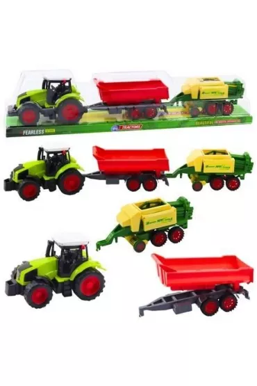 Traktor rolniczy z przyczep� LeanToys