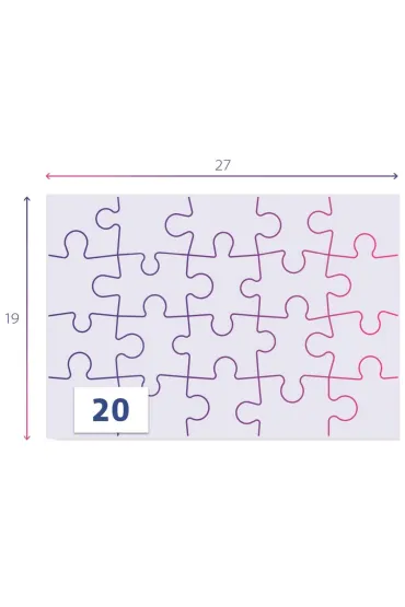 Puzzle 2x20 el. SuperColor. Paw Patrol Clementoni