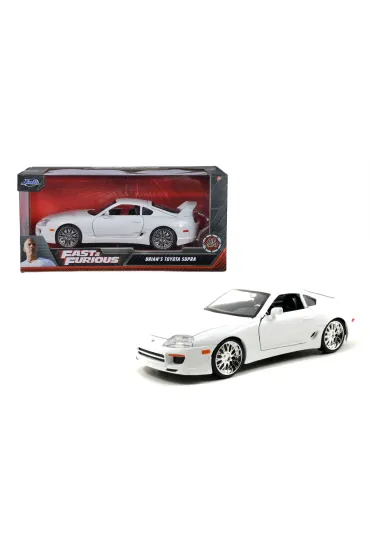 JADA F&F Toyota Supra white 1995 1 24 Simba