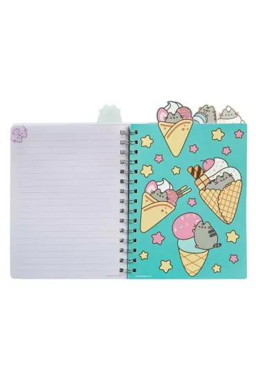 Notatnik A5 na spirali Pusheen ozdobny PUSE0597