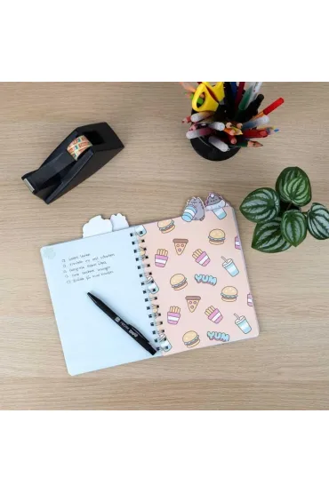 Notatnik A5 na spirali Pusheen ozdobny PUSE0597