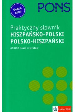 Pons Praktyczny s�ownik hiszpa�sko-polski polsko-hiszpa�ski