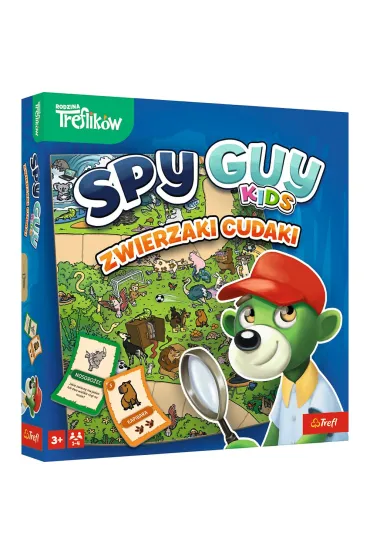 Gra Spy Guy Kids Zwierzaki Cudaki TREFL