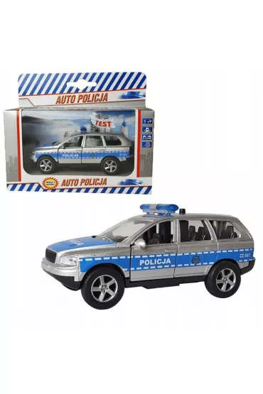 AUTO POLICJA MET DZW/SW P/B 15X13X6 PLPL WB Hipo