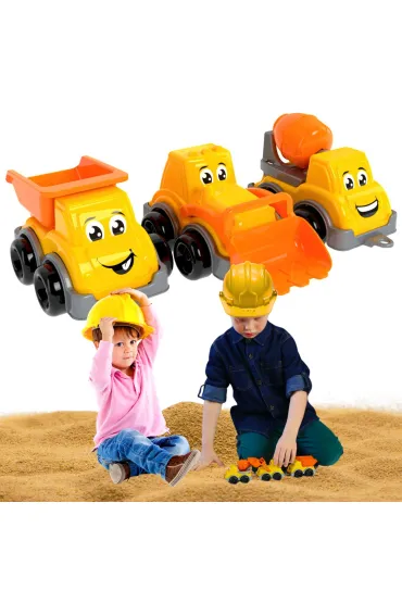 Miniaturowe pojazdy budowlane Technok