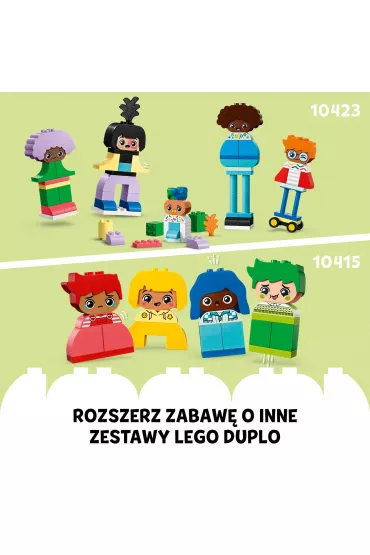 LEGO DUPLO Town Ludziki z emocjami 10423