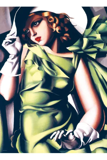 Puzzle 1000 el. M�oda dziewczyna, Tamara de Lempicka Eurographics