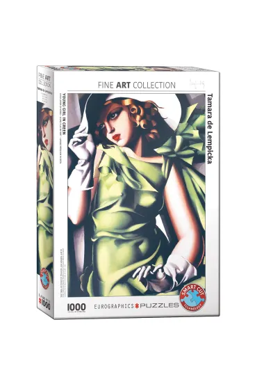 Puzzle 1000 el. M�oda dziewczyna, Tamara de Lempicka Eurographics