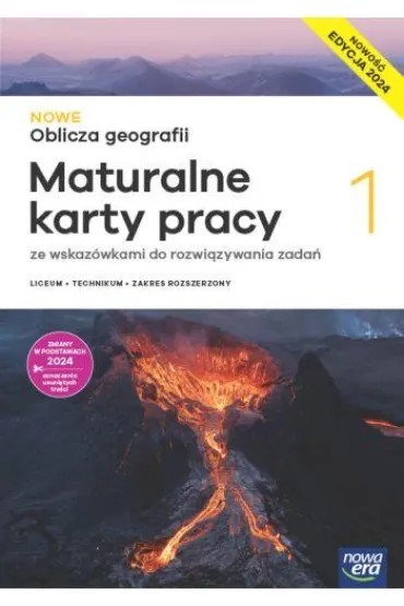 Pakiet NOWE Oblicza geografii 1. Podr�cznik i karty pracy ucznia. Liceum i technikum. Zakres rozszerzony. Edycja 2024 - Ewa Jaworska, J�zef Soja, Marek Wi�ckowski, Roman Malarz, Violetta Feliniak, Bogus�awa  Marczewska, Dorota  Burczyk, Sebastian  Ropel, Pawe�  Kroh