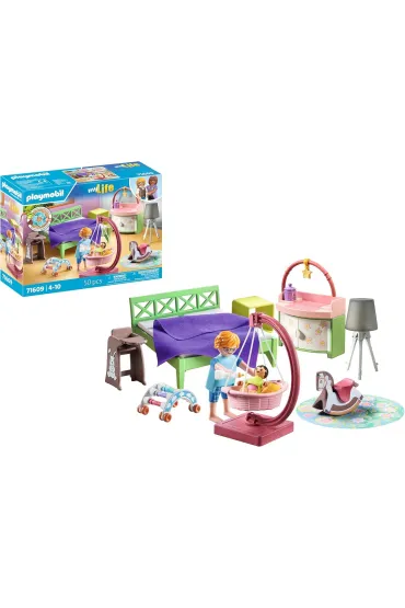 Playmobil My Life Sypialnia z k�cikiem zabaw dla dzieci 71609