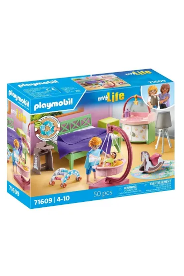 Playmobil My Life Sypialnia z k�cikiem zabaw dla dzieci 71609