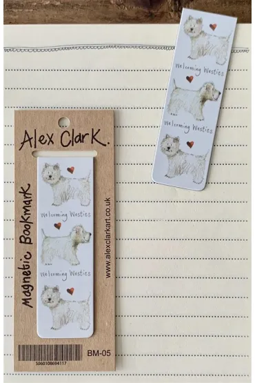 Alex Clark Zak�adka do ksi��ki BM05 West Highland white terri