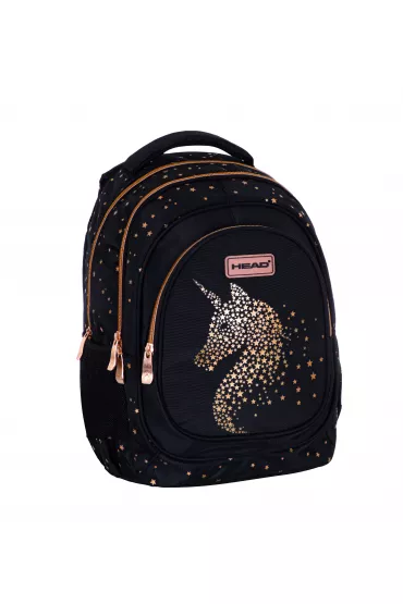 Astra Plecak Head Golden Effect Classy Gold AB330