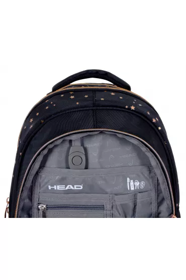 Astra Plecak Head Golden Effect Classy Gold AB330