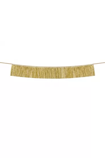 PartyDeco Girlanda fr�dzle z�ota