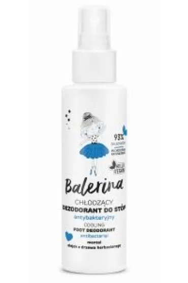 Floslek Balerina Ch�odz�cy dezodorant do st�p - antybakteryjny 100 ml