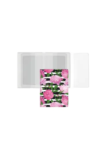 Nadruki Ok�adka na dokumenty PVC z dowodem rejestracyjnym Peony BIURFOL OD-24-45