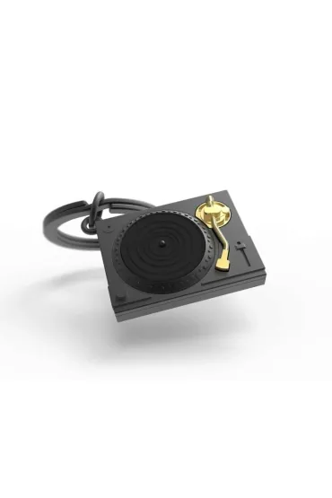 Metalmorphose Brelok do kluczy 3D gramofon