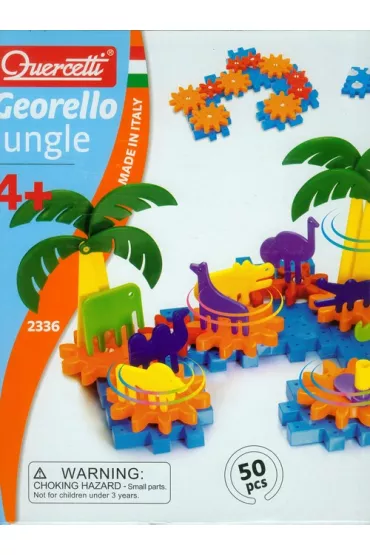 Quercetti zestaw konstrukcyjny Georello jungle 50 elem.