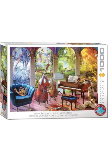Puzzle 1000 The Four Seasons by A.Bonito 6000-6013 Eurographics
