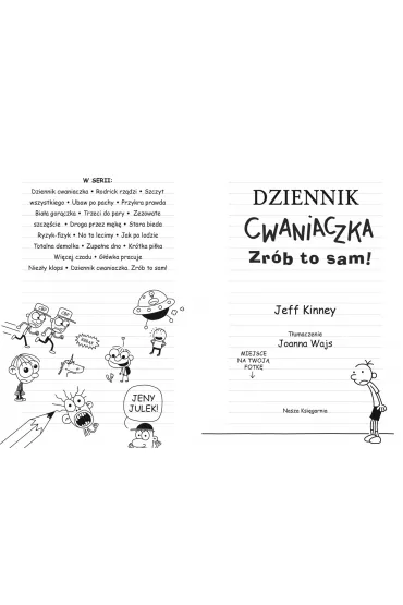 Dziennik cwaniaczka. Zrb to sam! - Jeff Kinney