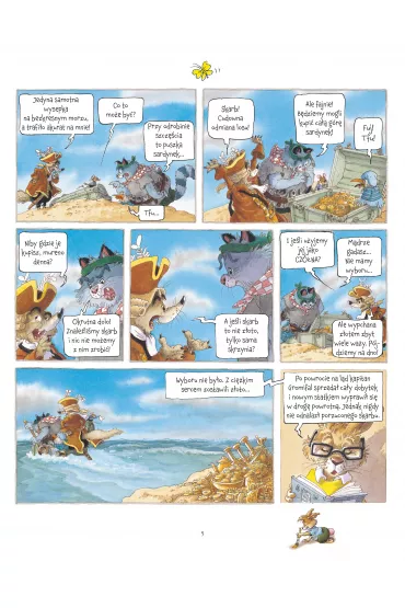 M�j pierwszy komiks 5+ Ani chwili wytchnienia! Pan Borsuk i pani Lisica. Tom 4 - Brigitte Luciani