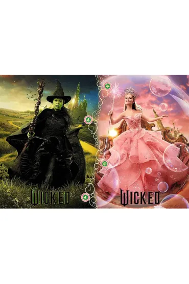 Puzzle 1000 el. Wicked: Elphaba&Glinda Trefl
