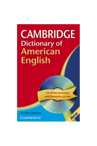 Cambridge Dictionary of American English + CD