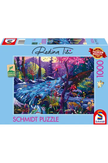 Puzzle 1000 Redina Tili Rzeka sn�w Schmidt