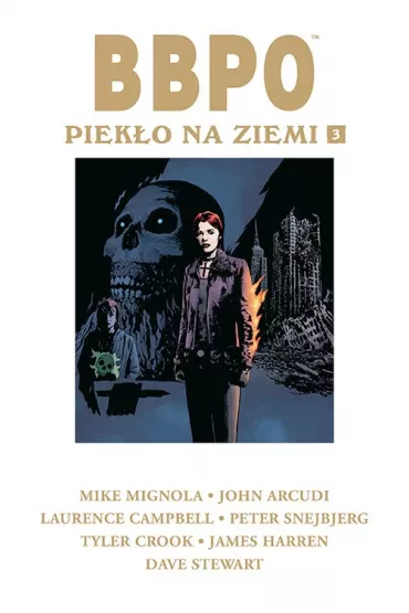 Piek�o na Ziemi. BBPO. Tom 3 - John Arcudi, Davis Guy, Mike Mignola, Tyler Crook