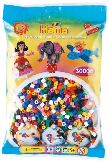 Midi koraliki mix kolor�w 3000 szt. Dante
