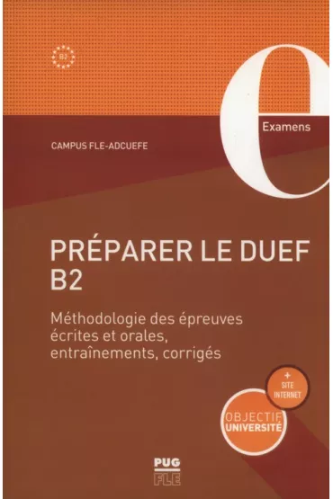 Preparer le Duef B2 Methodologie des epreuves..