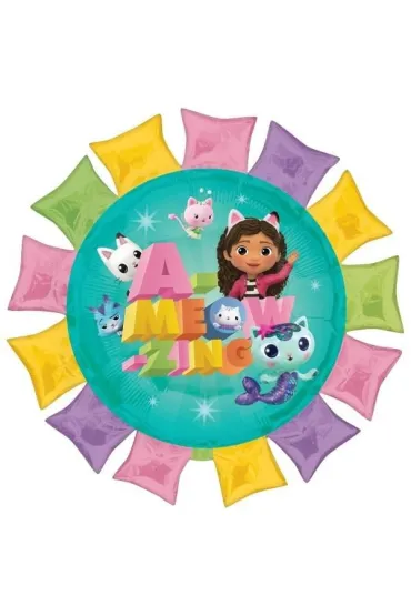 Amscan Balon foliowy Domek Gabby standard 43cm