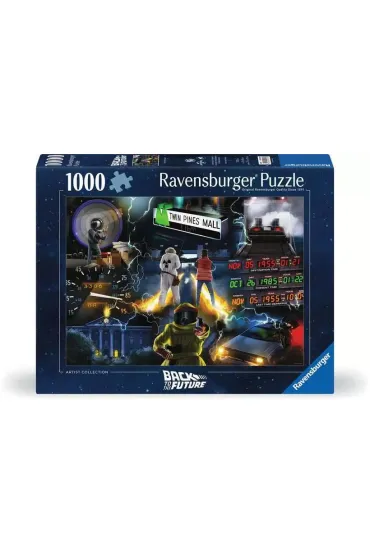 Puzzle 1000 el. Powr�t do przysz�o�ci Ravensburger