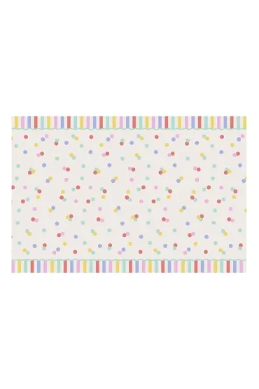 Obrus papierowy Konfetti 180x120cm