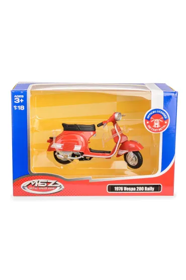 1976 Vespa 200 Rally 1 18 czerwony Daffi