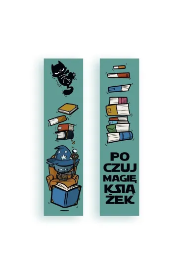 Molom Zak�adka kartonowa - Poczuj magi� ksi��ek