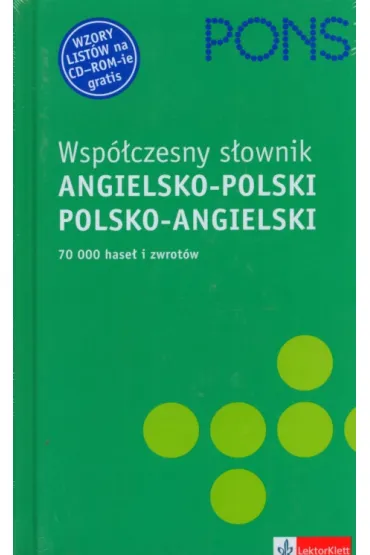 PONS. S�ownik wsp�czesny angielsko-polski z CD