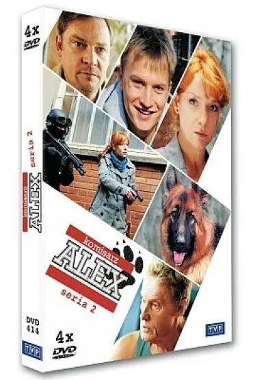 Komisarz Alex II film DVD - Ireneusz Czop, Jakub Weso�owski, Krzysztof Lang, Magdalena Walach, Robert Wichrowski