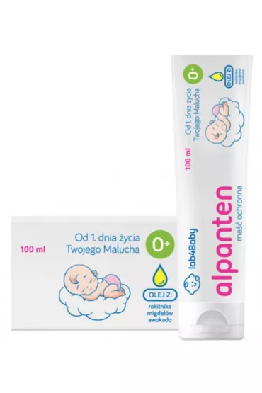 Lab4Baby Alpanten Ma�� ochronna dla dzieci przeciw odparzeniom 100 ml