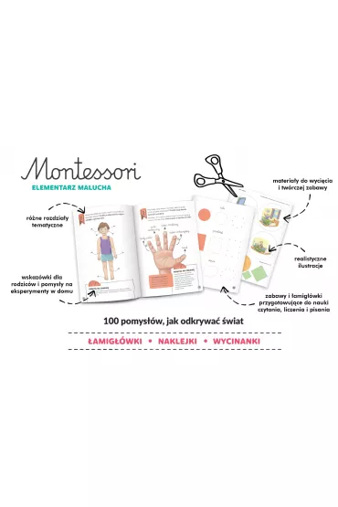 Montessori. Elementarz malucha - Katarzyna Szcze�niewska, Magdalena Szcze�niewska, Marta Szcze�niewska