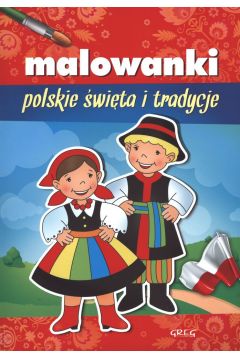 Malowanki z kolorowym wzorem. Polskie wita i tradycje